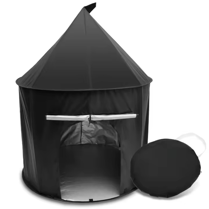 Carpa Sensorial Portátil Para Niños Calmante Y Oculta Con Luz Apagada Sensación De Nido Bolsa De Viaje Carpa Para El Hogar Con Material De Nylon - 1