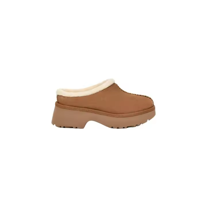 Zueco Mujer Ugg New Heights Cozy Clog Chestnut - 1