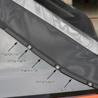 Red De Mosquitos Para Maletero De Coche Velo Magnético De Ventilación Rápida Para Auto SUV Protección Contra Insectos Y Sol - details 8