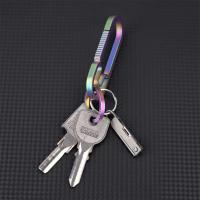 Nueva Cuchillo De Bolsillo Plegable De Aleación De Titanio Miniatura Portátil Llavero Colgante Desempaquetado Y Desempaque Cuchillo De Mensajería - details 8