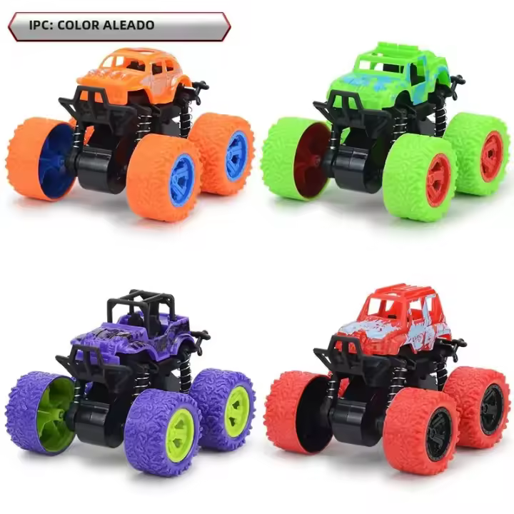 Monster Trucks Juguetes para niños. Coches de Juguetes con fricción para niños Pequeños Como Regalos para más de 3 años. - 1