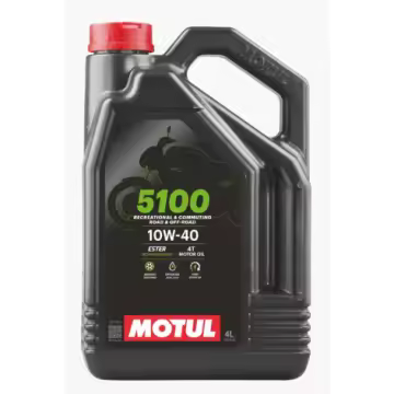 5100 10W-40 4T 4L Aceite Motul 104068 - 1