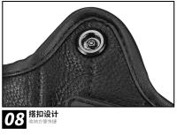 Guantes De Motocicleta Para Hombre Cuero Genuino Táctil Motocross Guantes De Carreras Negros Adecuados Para Todas Las Estaciones - details 45