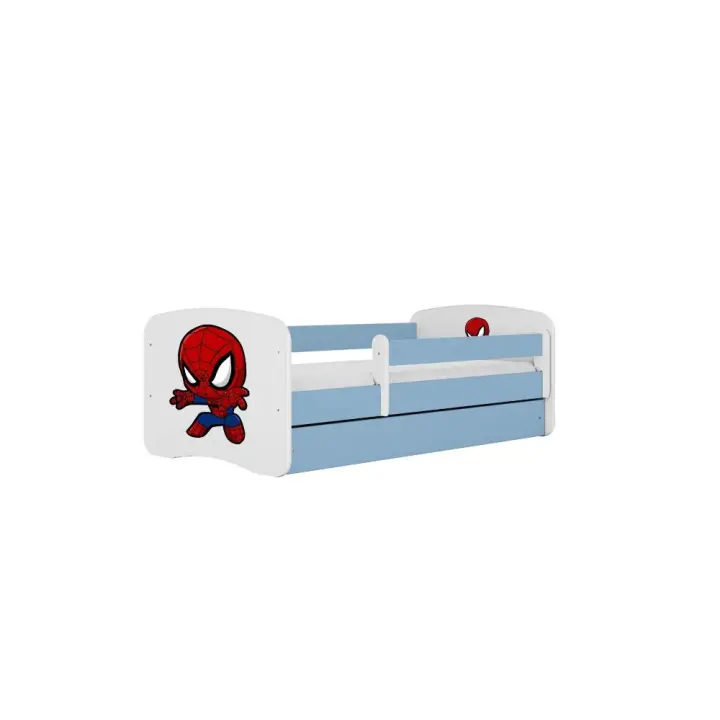 Cama 140 x 70 cm Kocot Kids BabyDreams Spiderman Blue - 1