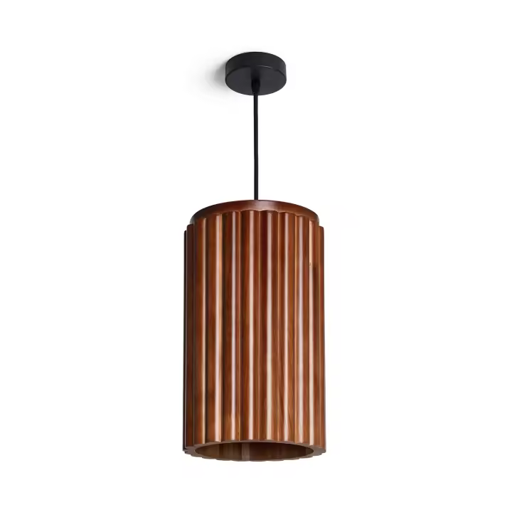 Ledkia Lámpara Colgante Madera Mirto Natural - 1