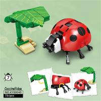 Juguetes De Bloques De Construcción Para Niñas Mariposa Coleccionables Modelos Duraderos Para Juego Y Educación Cucaracha Mantis Libélula - details 8