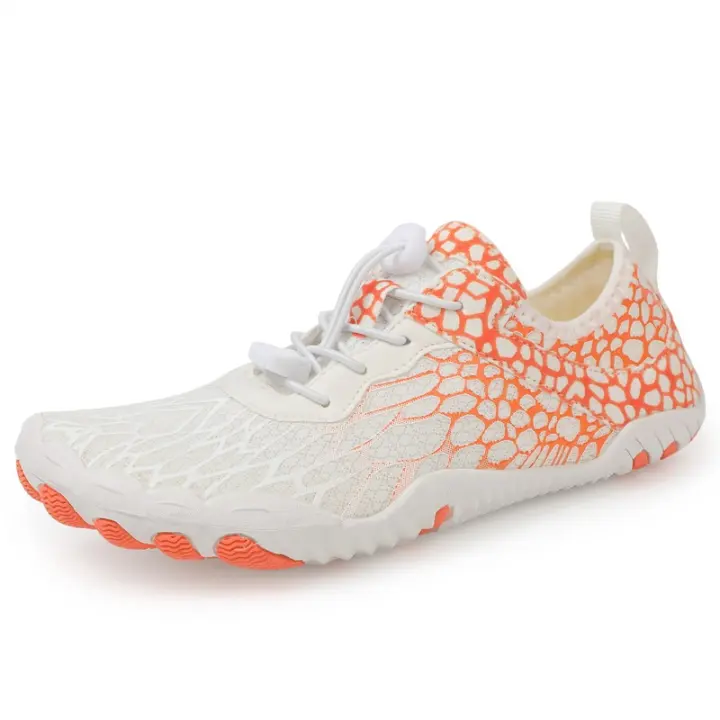 Zapatos de vadeo de cinco dedos, antideslizantes, para exteriores, para ríos, deportes acuáticos, playa, anfibios, de velocidad - 1