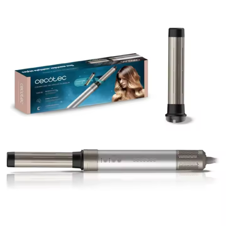 Cecotec Bamba CermicCare 2in1 AirGlam Aluminium - 1