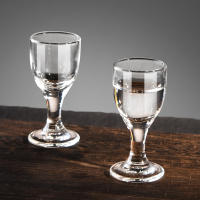 Juego De 6 Copas Para Vino Pequeñas De 10ml Copa De Bebida Transparente Con Pies Para Licores Y Spirituosos Uso Desechable Eco-amigable - details 3