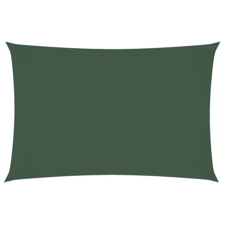 Toldo de Vela Lona rectangular Oxford Dark Green 2x4m - 1