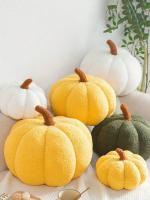 Cojín De Tofú De Halloween Suave Y Algodón Para Decoración De Habitación Y Niños Muñeco De Plantas Suavizante En Forma De Calabaza Decorativo Y Cómodo - details 6