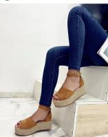 Eva Zorteon - Alpargatas con plataforma. Marca TULIPANO. - details 2