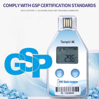 Logger De Temperatura USB Precisión Alta 32000 Puntos Registador De Termómetro Con Alarma Para Cadena Fría Refrigerada Generador De Reporte PDF - details 13