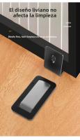 Parador De Puerta Invisible Ultra Delgada Sin Perforar De Acero Inoxidable Con Imán Fuerte Anti-viento Y Anti-colisión Para Hogar - details 3