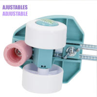 Stitch Patines 4 ruedas, talla 22 a 29, máx. 20 kg, niños +3 años, medidas, talla ajustable, freno delantero, diseño colorido, desarrollo de la motricidad fina y estabilidad, actividades exterior, juegos para niños, deportes niño - details 2