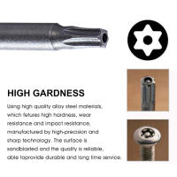 Juego De 11 Piezas De Puntas De Destornillador Magnéticas De 1/4" Hexagonal Tamper Proof Torx Y Planas F1FC Alta Calidad Para Perforación - details 13