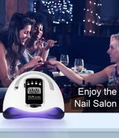 Lámpara de Uñas UV LED, 280W 66 Lámparas Profesional Lámpara Secadora de Uñas Rápido, Curado de Esmalte de Gel con 4 Temporizador y Pantalla LCD Para Manicura/Pedicura Nail Art en el Hogar - details 0