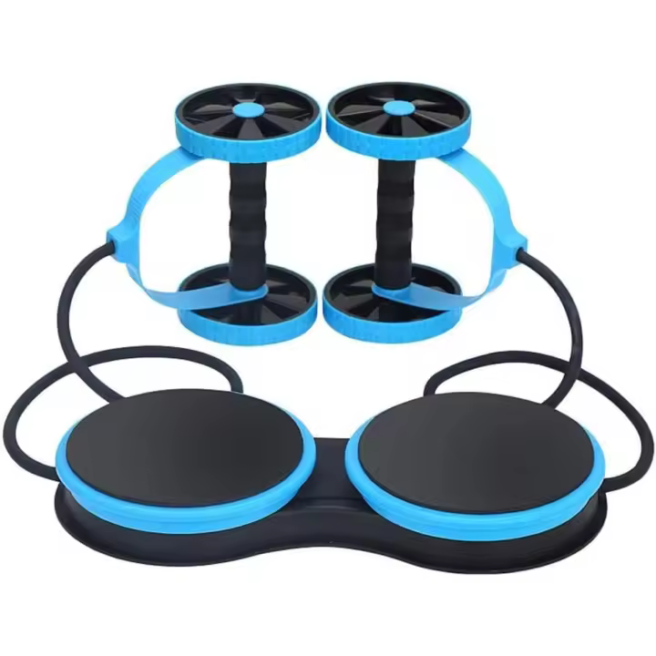 Bandas de Resistencia, AB Roller para Rueda Abdomen Ejercicio Multifuncional Seguro Rueda De Entrenamiento AB Wheel Familia Fitness Musculatura Máquina para Hombre y Mujer - 1