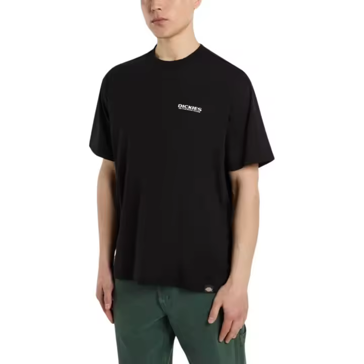 BURNS TEE SS BLACK - 1