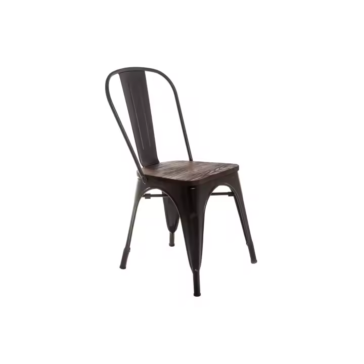 LÚZETE SILLA JOSEPHINE MADERA CHOCOLATE - Diseño Vintage - 1