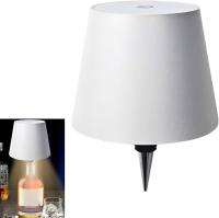 Lámpara de botella inalámbrica, luz LED para botella de vino, luces recargables para botella, lámpara de mesa con atenuación continua con 3 temperaturas de color para dormitorios, restaurantes, bares y comedores al aire libre - details 0