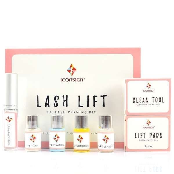 Kit de levantamiento de pestañas - Lash Lift - Iconsign Transparent