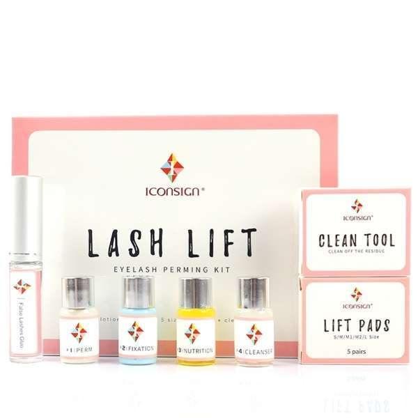 Kit de levantamiento de pestañas - Lash Lift - Iconsign Transparent
