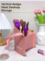 Bolso De Viaje Para Maquillaje Gran Capacidad Portátil De Moda Sencilla Almacenamiento De Cepillos De Maquillaje Y Lápiz De Cejas - details 2