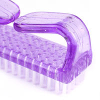 Kit De 4 Brochas De Uñas Con Mango Plástico Limpieza De Manos Y Uñas Pedicura Para Pies Y Uñas Marca Countonme - details 3