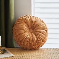 Cojín Decorativo De 3D Calabaza Para Sofá Asiento Redondo De Terciopelo Para Silla De Oficina Cojín Para Piso Y Cama - details 7