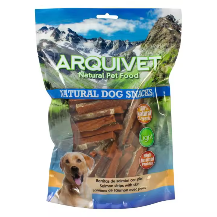 ARQUIVET Barritas de salmon con piel 1 Kg - 1