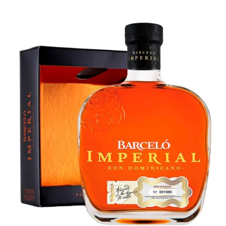 Barcelo Imperial con caja - Ron Dominicano Barceló Imperial - Botella numerada - 1