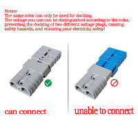 Conector De Batería 50A 120A 175A 600V Para Cable De Terminal Anderson Adaptador De Carga Para Batería De Pala Eléctrica Conector De Energía Plug Color Rojo/Cinco - details 1