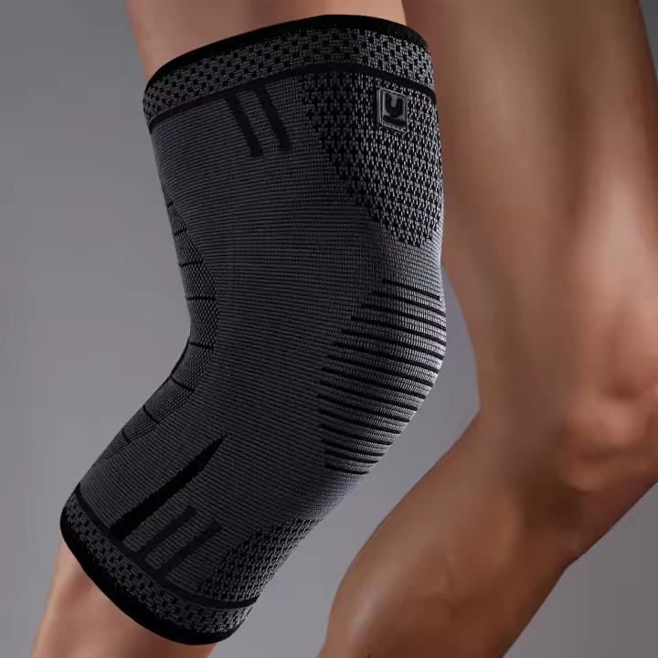 Vilico 1PCS Almohadillas De Rodilla Elásticas De Nylon Para Deportes Y Fitness Protección De Rodilla Transpirable Para Correr Baloncesto Voleibol Soporte De Rodilla - 1