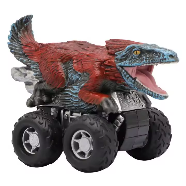 Coche de juguete Pyroraptor de Zoom Riders de Jurassic World Dominion - 1