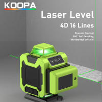 Nivel De Láser 4D Koopa Tool Con Auto-Nivelación Línea De Cruz Verde 4x360° Profesional Incluye Soporte Y Bolsa Portátil 8/12/16 Líneas - details 0