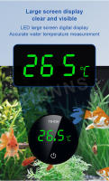 Termómetro De Acuario Digital LCD Mini Para Tanque De Peces Precisión Alta Tipo-C Recargable Rango De Medición -9.9 a 50℃ - details 4