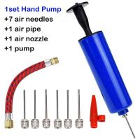 Kit De Inflador De Bolas Portátil Mini Con Agujas 10Pcs Para Baloncesto Balonmano Fútbol Voleibol Bolas De Aire Manual - details 1