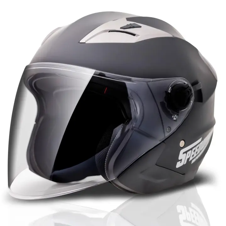 Speedway Casco Moto - Urban - Casco Jet, Ideal Tanto para Hombre como Mujer, Nuestro Casco de Moto Abierto es Ideal para la Ciudad, capacete Moto homologado ECE y Dot - 1