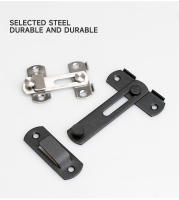 Cerradura De Puerta Deslizante Latch Para Sellado Puerta Deslizante Ángulo De 180 Grados Cerradura De Pared Cerradura De Puerta De Vino Armario Closet Ventana Material De Aluminio - details 5