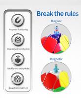 ECube Moyu RS Skewb Cubo Mágico Magnético Profesional Para Competencias Juguete Educativo Para Clase Y Estudio Para Edades 14+y - details 2