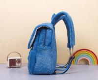 Nueva Mochila De Peluche Disney Japón Azul Con Stitch Divertido Gran Capacidad Estudiante Para Niños Bag De Jardín De Infancia Regalo Para Niños - details 1