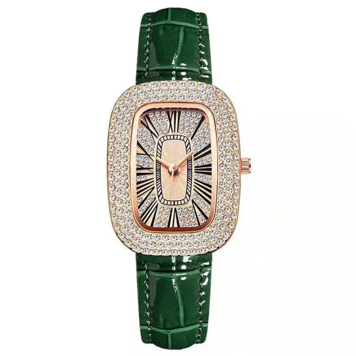 Reloj de pulsera para Mujer Popular de Tik Tok, Modelo Femenino, con diseño de Flor y FRESH Margarita, Reloj de cuarzo de una Pieza para estudiantes. - 1