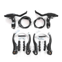 Juego De Frenos V-Lightweight Para Bicicletas Incluye Caliperos Mandos Cables Adecuado Para Mountain Bikes Y Road Bikes Accesorios De Bicicleta - details 5