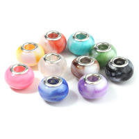 20Pcs Cuentas De Resina Estilo Pintura Chino Dos Colores Mezcladas Colgantes Sueltos Para Suministros De Joyería DIY Pulsera Cadena De Teléfono - details 7