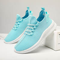 Zapatos De Correr Para Hombre Transpirables Plataforma Moda Casual Ligeros Antideslizantes Con Suela De Goma Microfibra Superior - details 21