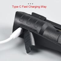 Lámpara De Trabajo LED De Emergencia Con Dobladillo Y Imán Fuerte Luz Fuerte Flashlight Tipo C Para Servicio De Coche - details 4