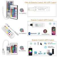 Tira De Luces LED RGB 5050 Con Controlador APP Y Sincronización De Música Luces Cambiantes De Color DIY Flexible Para Decoración De Habitaciones Con Enchufe EU - details 3