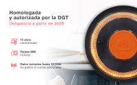 PMK GRUPO Luz Emergencia Coche Homologado DGT con Geolocalización | Baliza V16 Conectada [Datos incluidos hasta 2038] Luz avería Coche con GPS y Base Imantada - details 1