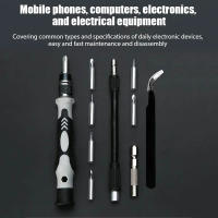 Juego De Destornilladores De 115 Y 117 En 1 Precision Profesional Conjunto De Bits Magnéticos Para Reparación Electrónica Herramienta De Mantenimiento De Chrome-vanadio - details 1